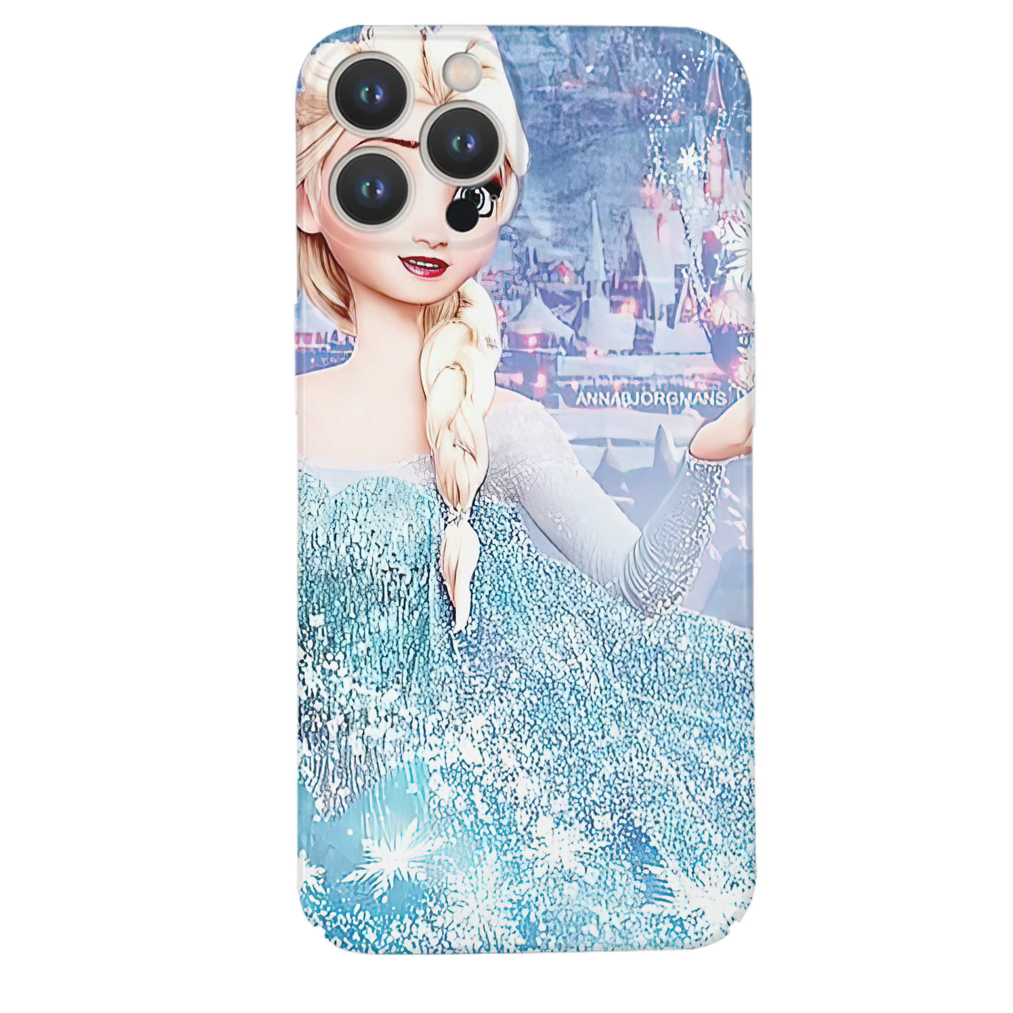 （画像用） アナと雪の女王 アンナ エルサ Frozen Anna Elsa 【iPhone 14シリーズ対応】ハードケース